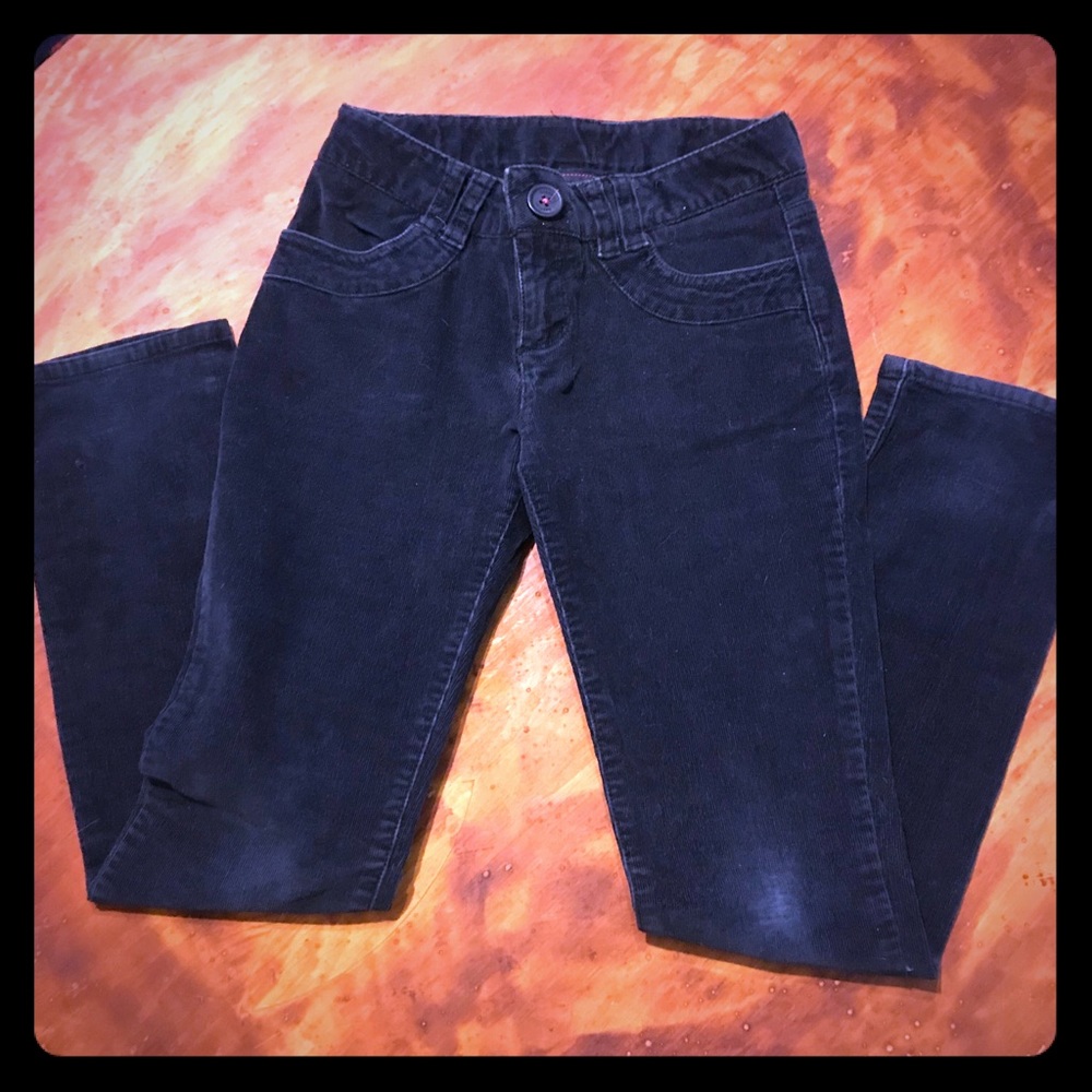 Girls super skinny fine corduroy pants